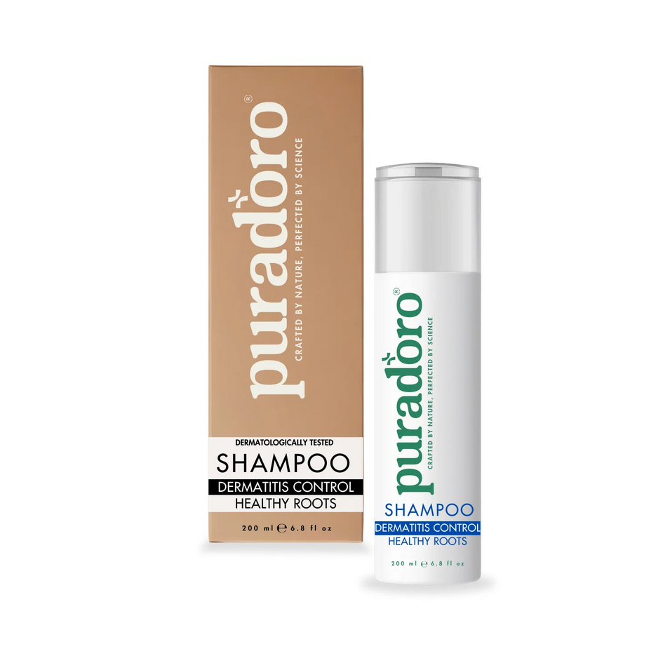 dermatitis shampoo Šampon na zánět pleti & zdravé cibulky – Uklidňuje pokožku hlavy, snižuje šupinatění a podráždění 200ml - Obrázek 1